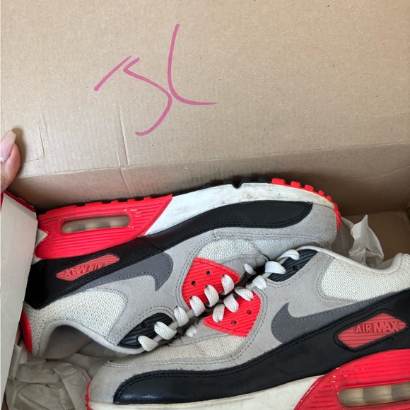 Nike Air Max 90 Infrared Vintage (2013) (GS) - Picture 1 of 3